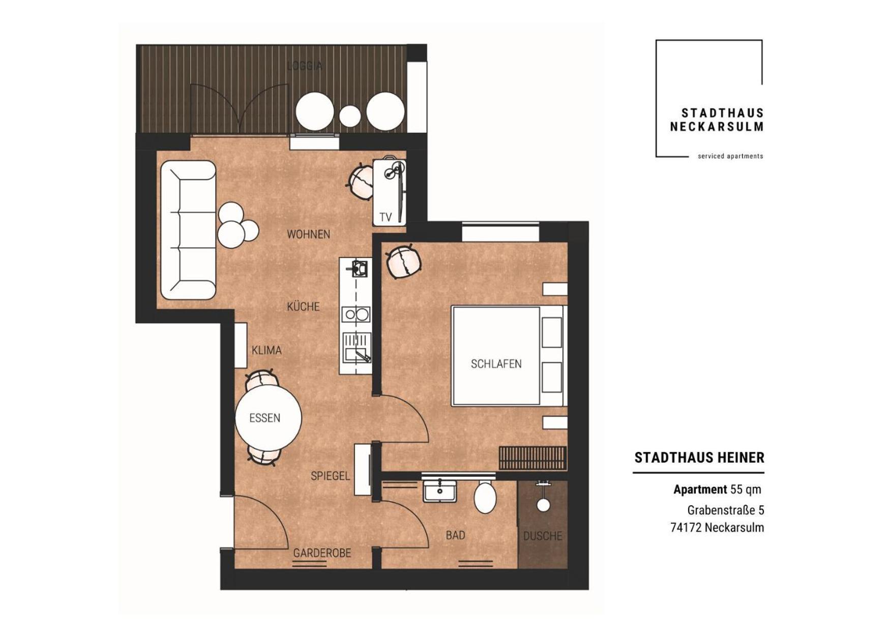 Apartment Stadthaus Serviced - Stadthaus Heiner Neckarsulm